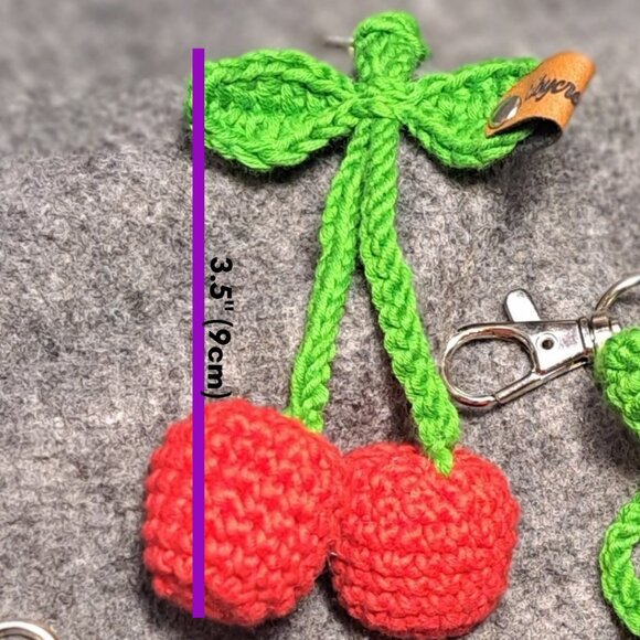 Cherry Keychain - Picture 4 of 4